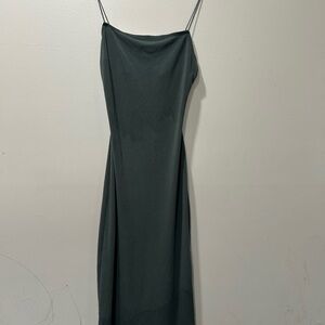 Forever 21 Black Midi Dress